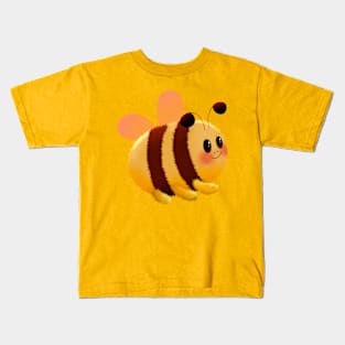 Watercolor Bumblebee Lovely Kids T-Shirt